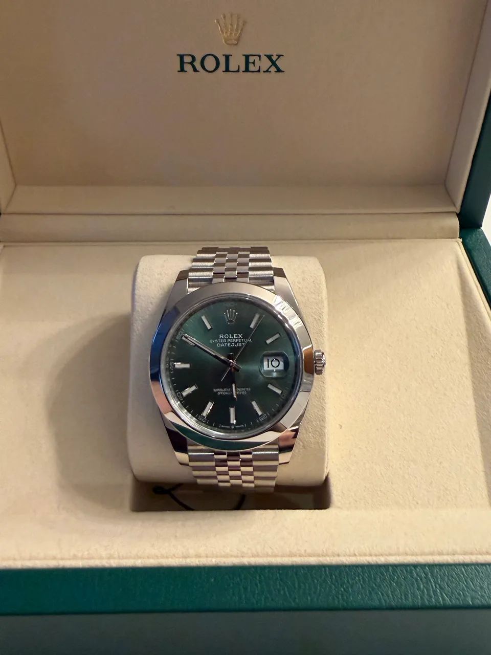 Rolex Datejust 41 Mint Green 2026 - Foto 2