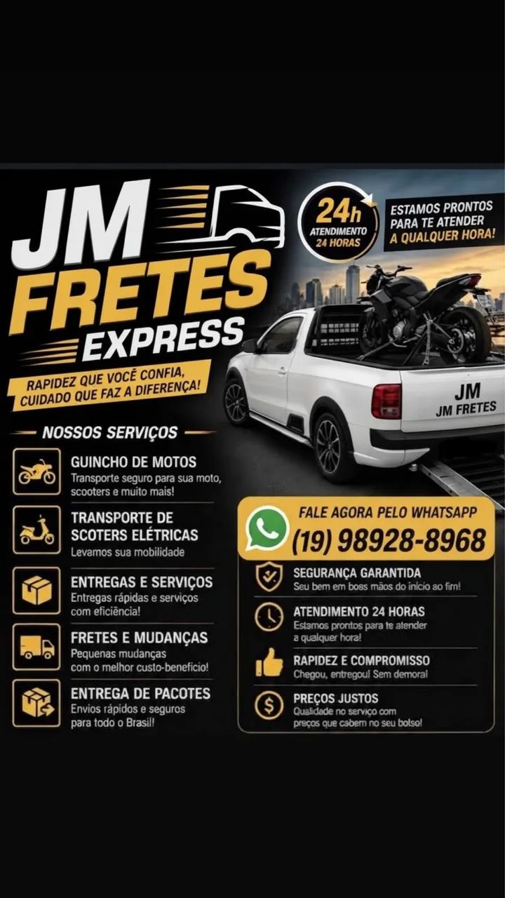 Frete Campinas e região 65$