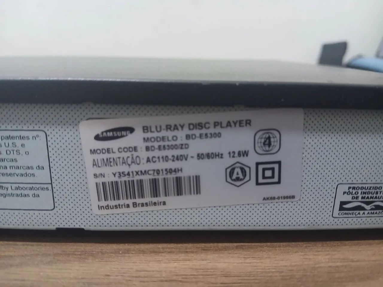 Aparelho de blue ray Samsung funcionando perfeitamente  - Foto 2