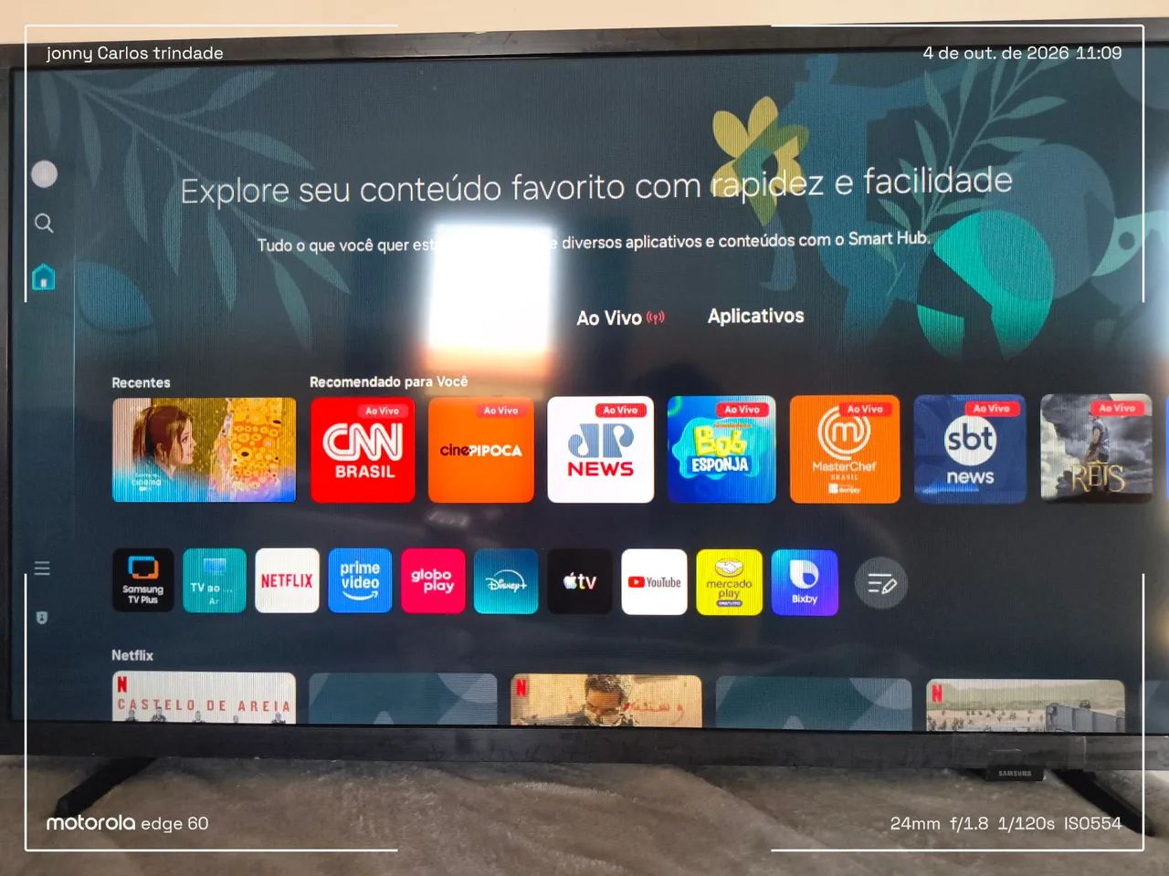 Tv 32 polegadas Samsung nova na caixa 