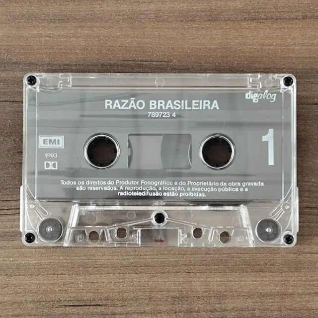 Fita K7 Razão Brasileira (1993) - Foto 3