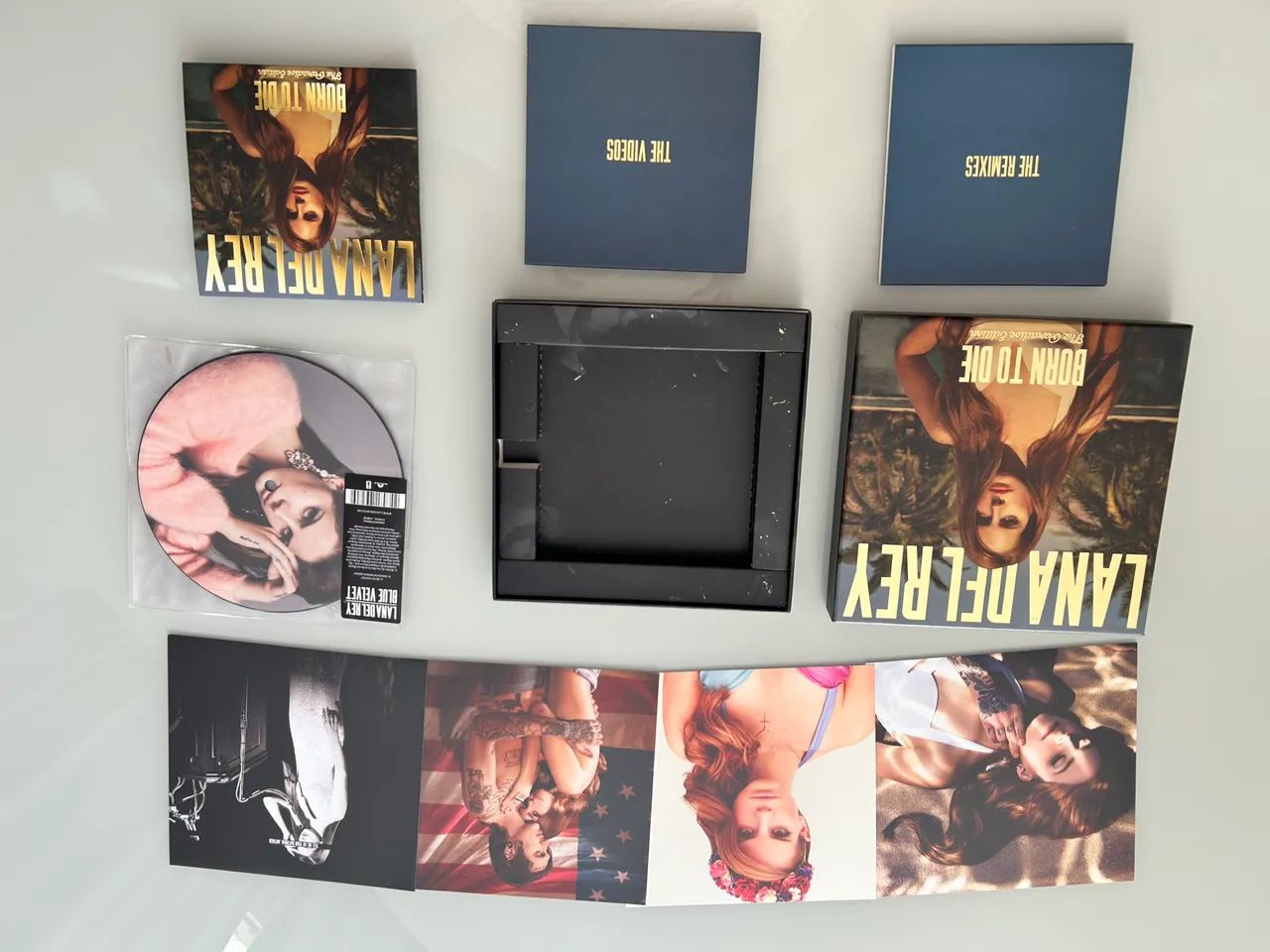 Box Lana Del Rey Born to Die Paradise Edition (Vinil Blue Velvet