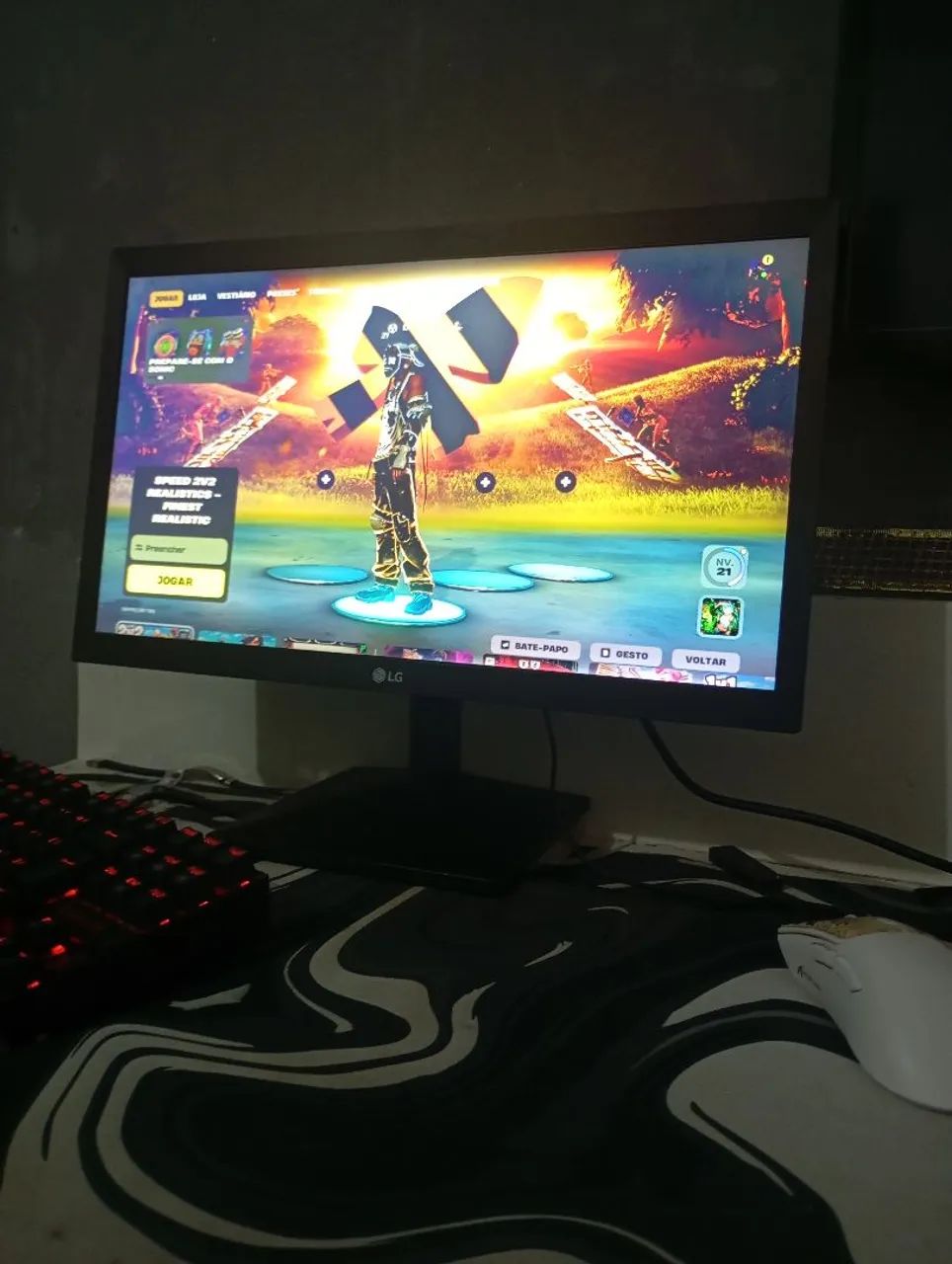 Monitor LG 75Hz 20 polegadas 5ms de resposta  - Foto 4