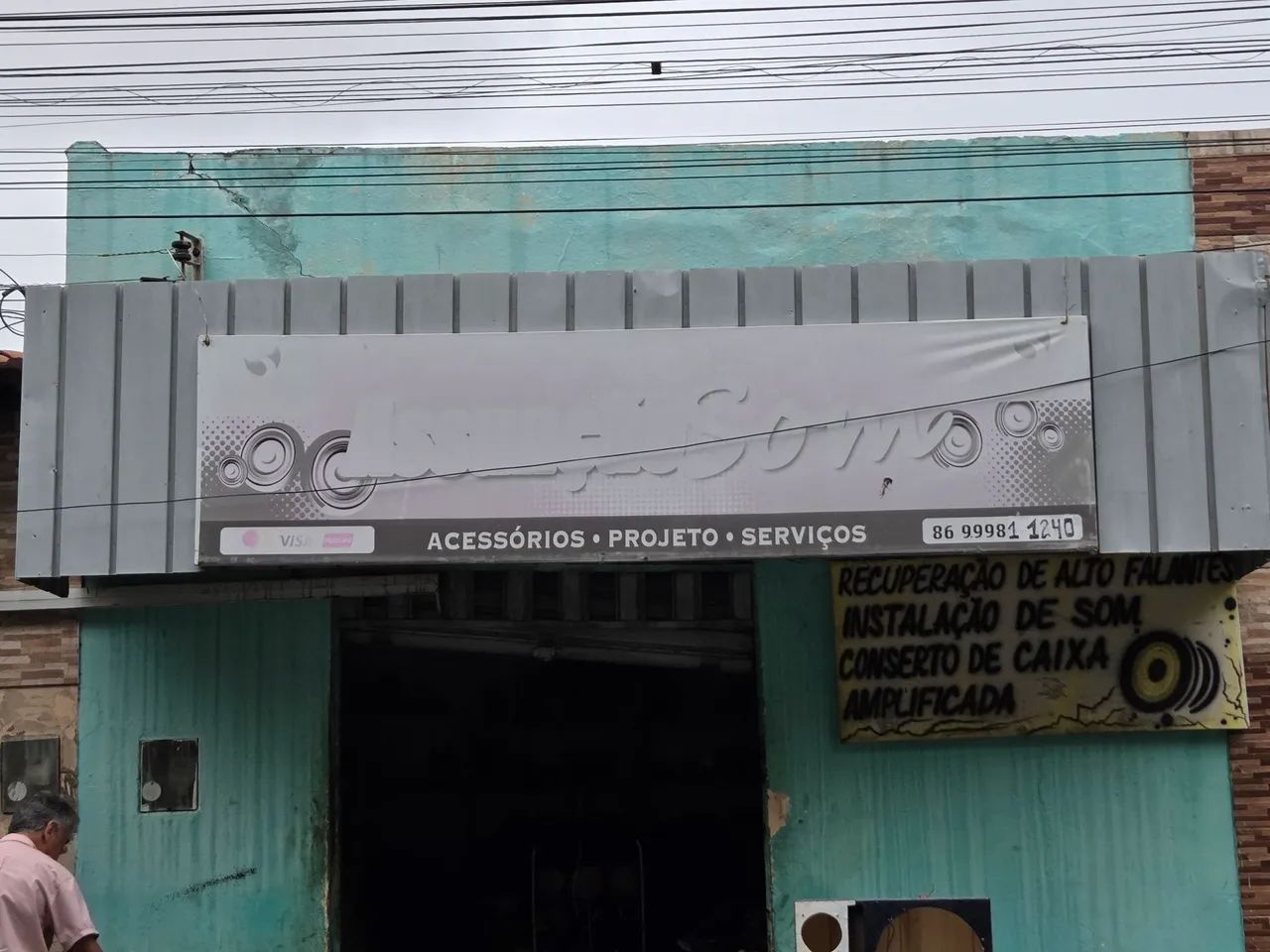 Toldo usado 