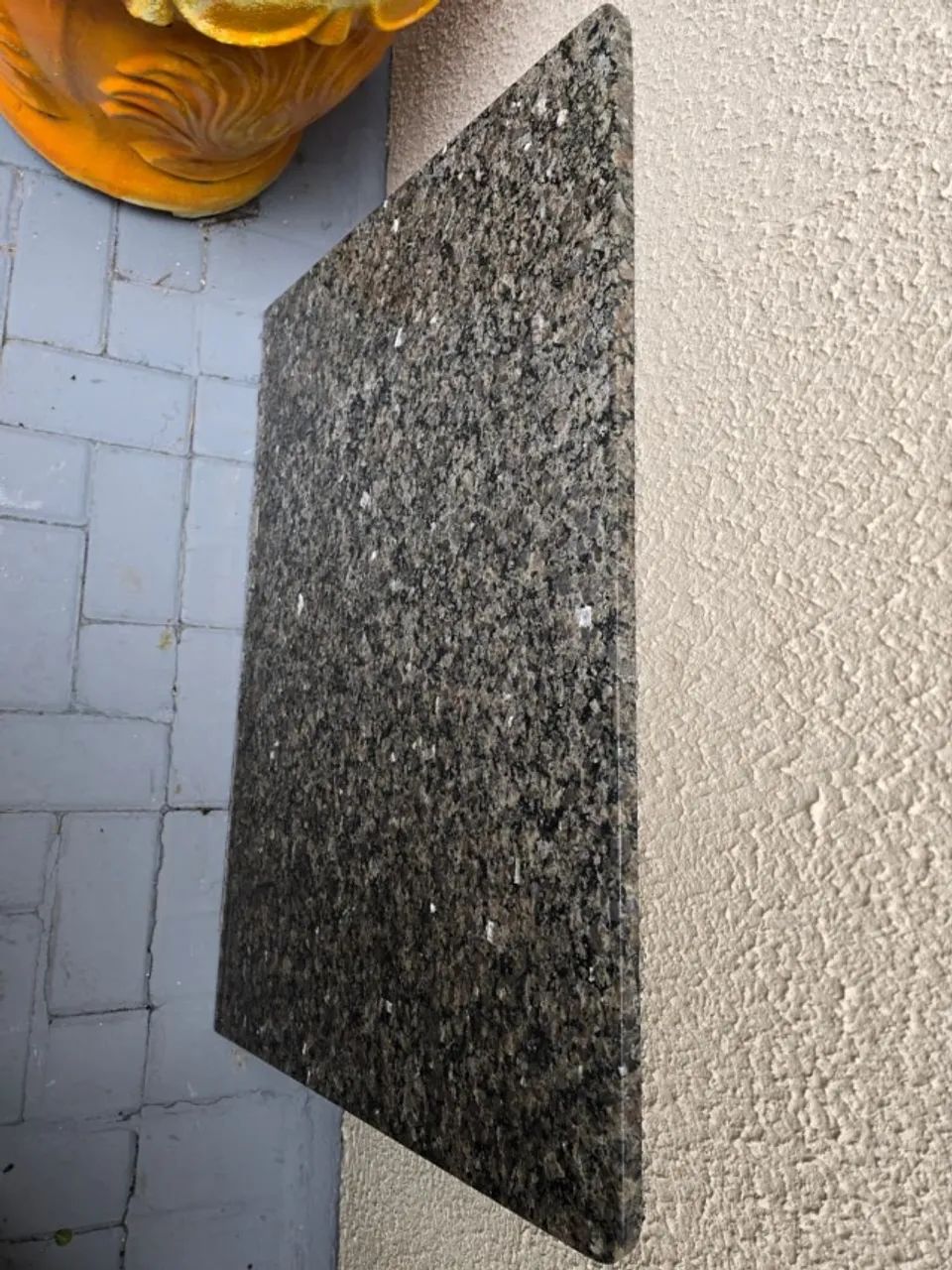 Pedra Granito Café Imperial Cinza escura 82x56c - Foto 4