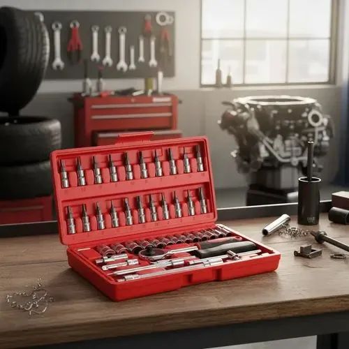 Kit de ferramentas com 42 peças - Foto 2