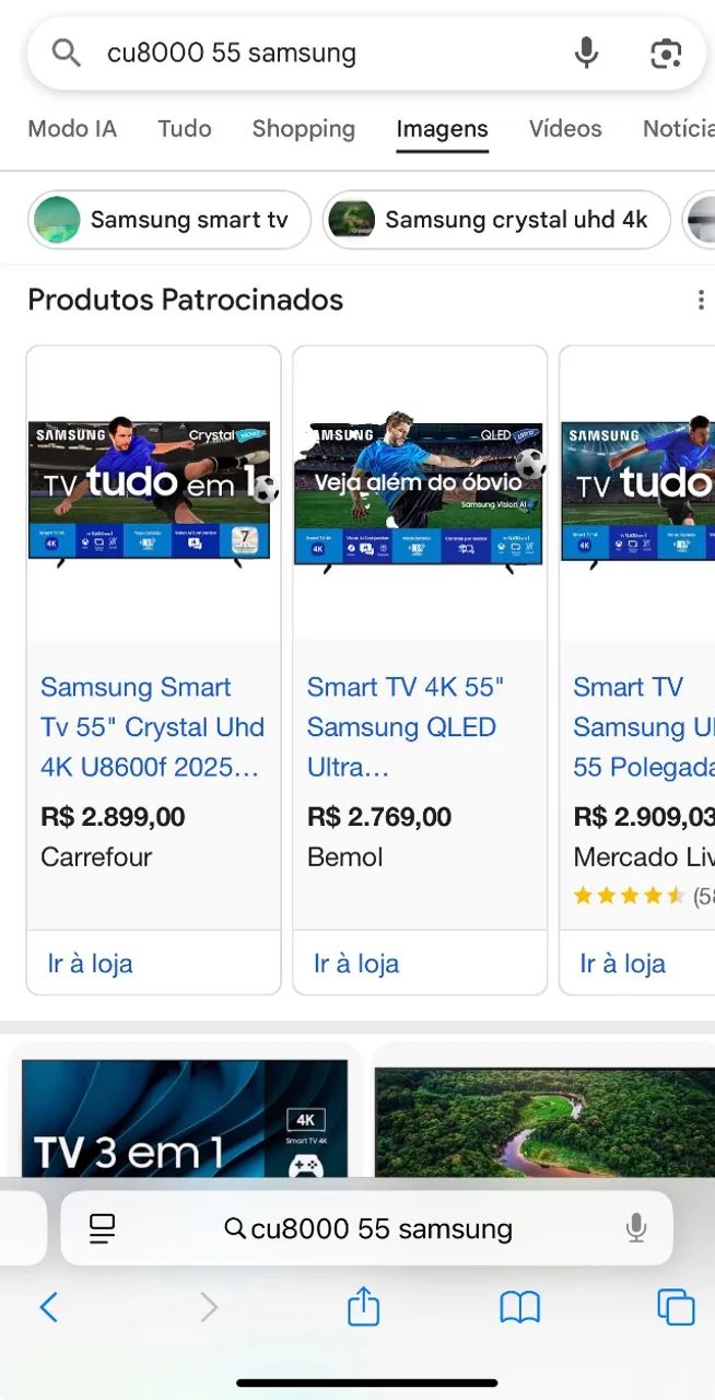 Televisão Samsung CU8000 - Foto 3