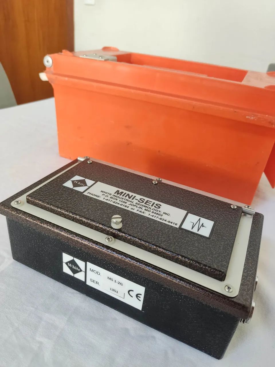 Sismógrafo white mini seis