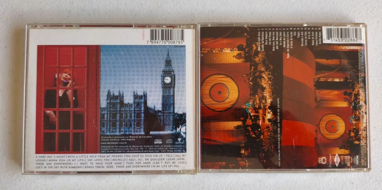 2 CDs Rita Lee - Acústico MTV + Aqui, Ali, Em Qualquer Lugar - Foto 2