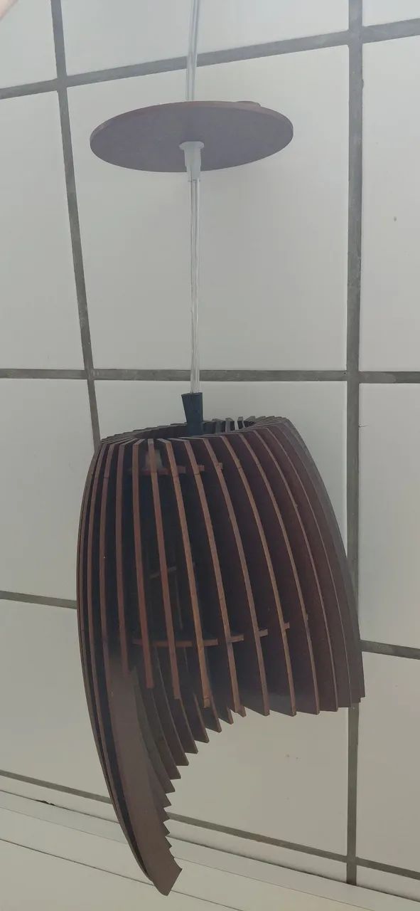 Luminária rústica  - Foto 2