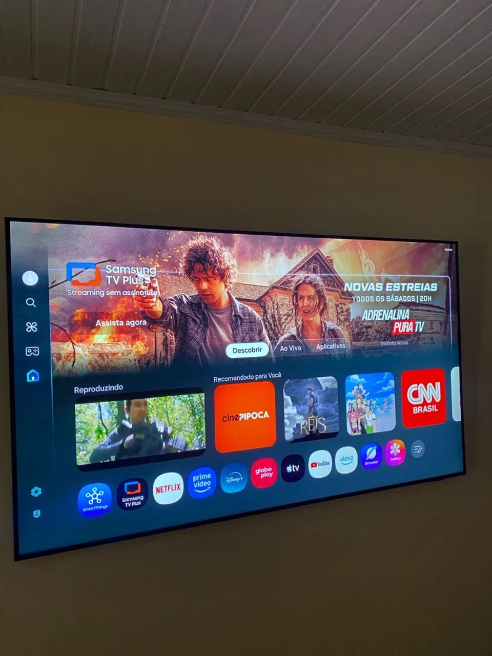 Tv Samsung 75 polegadas 4k - Foto 2