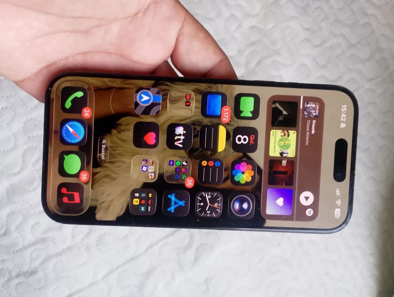 iPhone 15 pró, bateria 78,em ótimo estado  - Foto 3