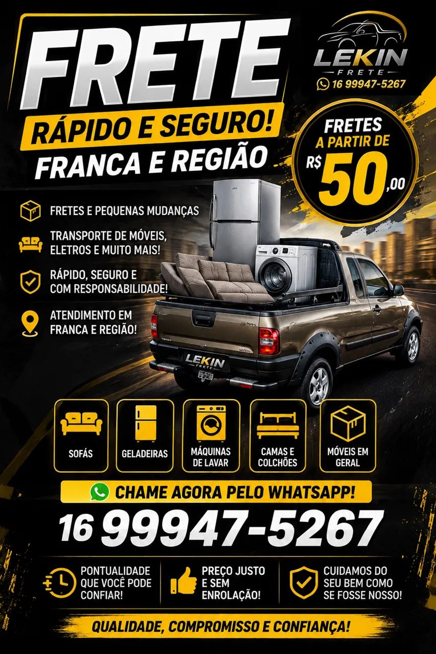 Frete é rápido e com Lekin  - Foto 3