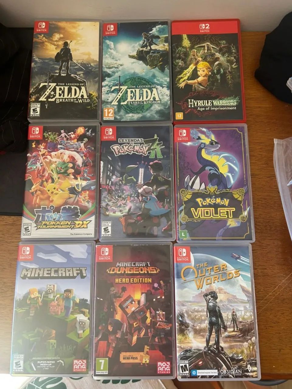 18 Jogos de nintendo Switch 