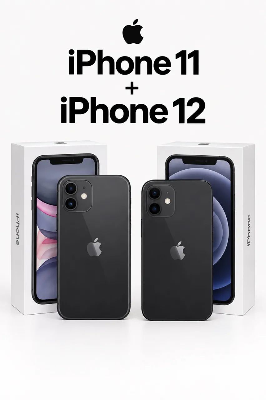 IPHONE 11 + IPHONE 12 