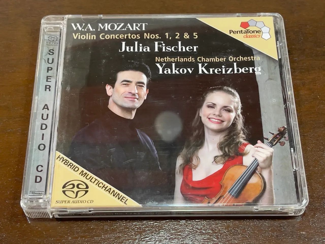 その他 Digital concerto [CD] SACD Julia Fischer Mozart Violin Concertos 1, 2 e 5 Pentatone