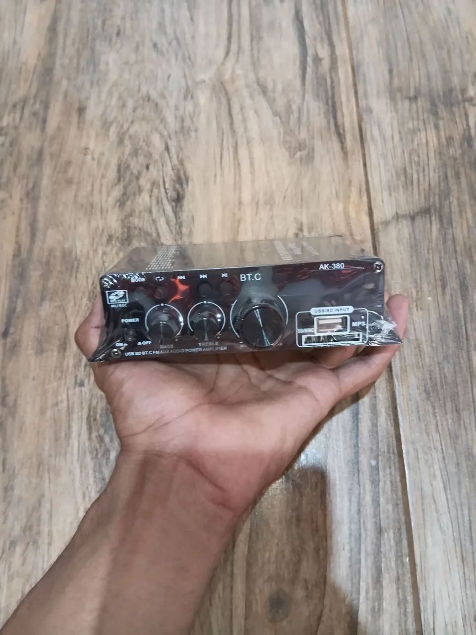 Amplificador de Áudio 800W Bluetooth  - Foto 4