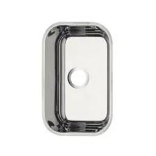 CUBA TRAMONTINA PRIME ALTO BRILHO Nº 1 47X30X17CM * ACO INOX VALV Ø 3 1/2  * - Foto 3