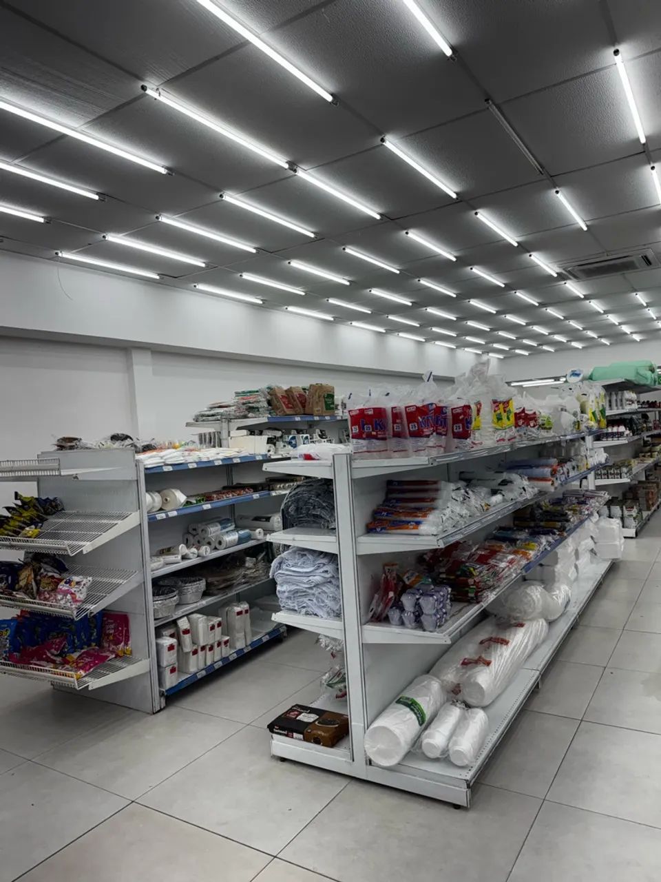  gôndola central de aço para supermercado - Foto 2