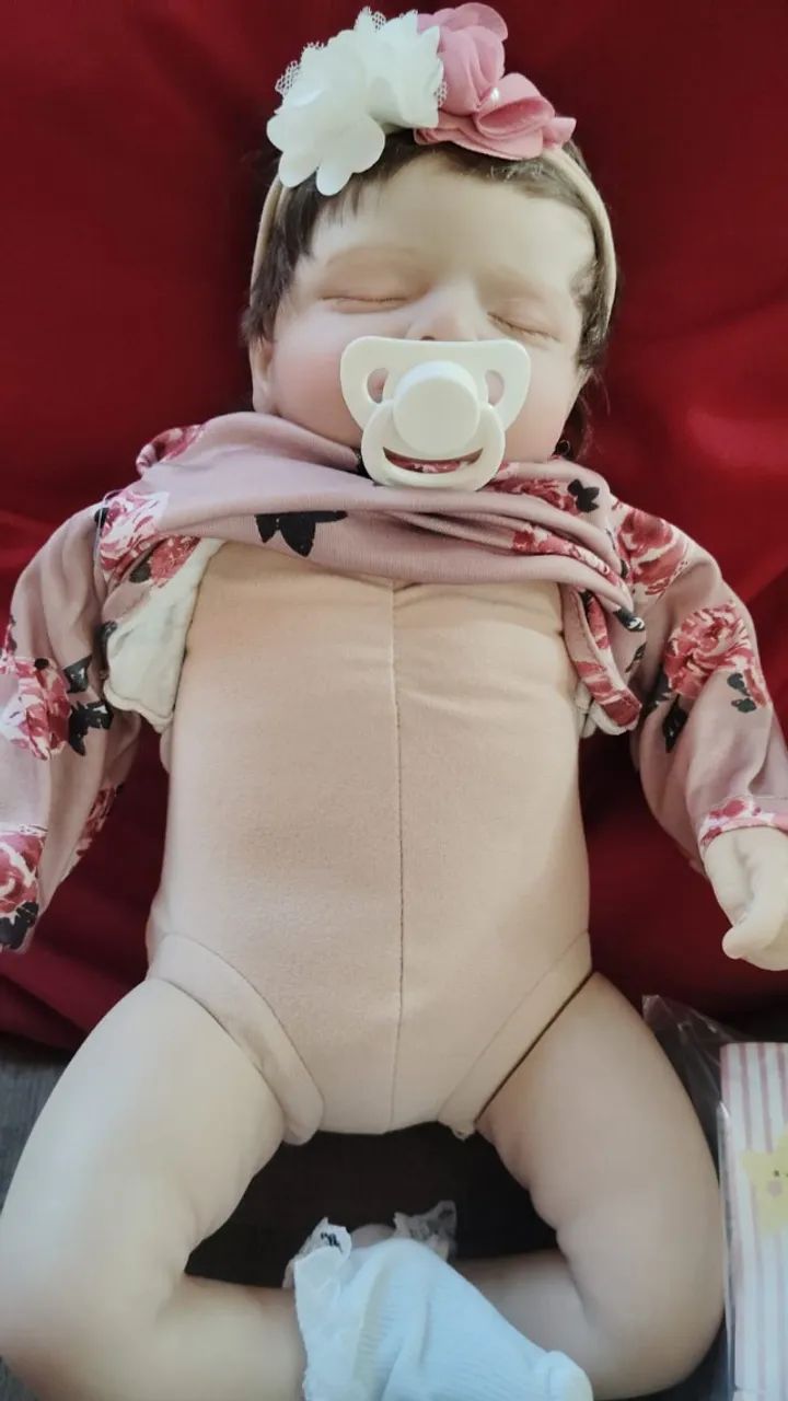 BEBÊ REBORN - REALISTA, PELE 3D - Foto 4
