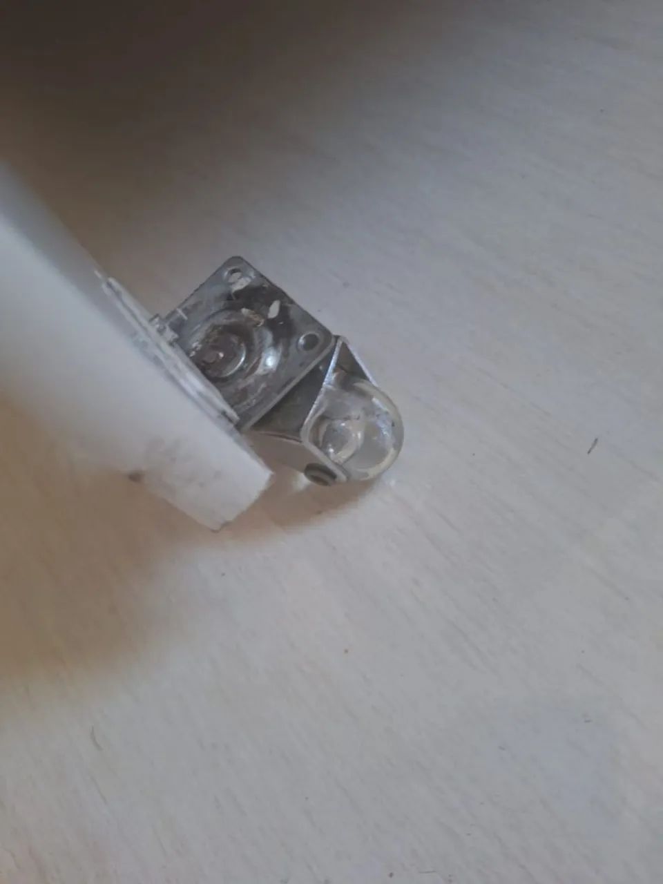 Berço branco com colchão e rodinha - Foto 4