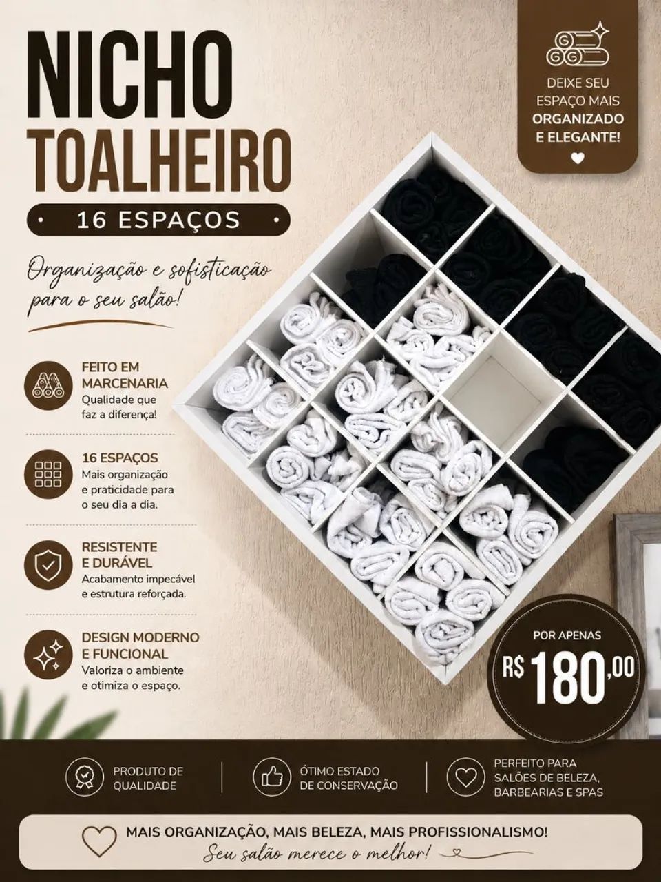 Nicho toalheiro 