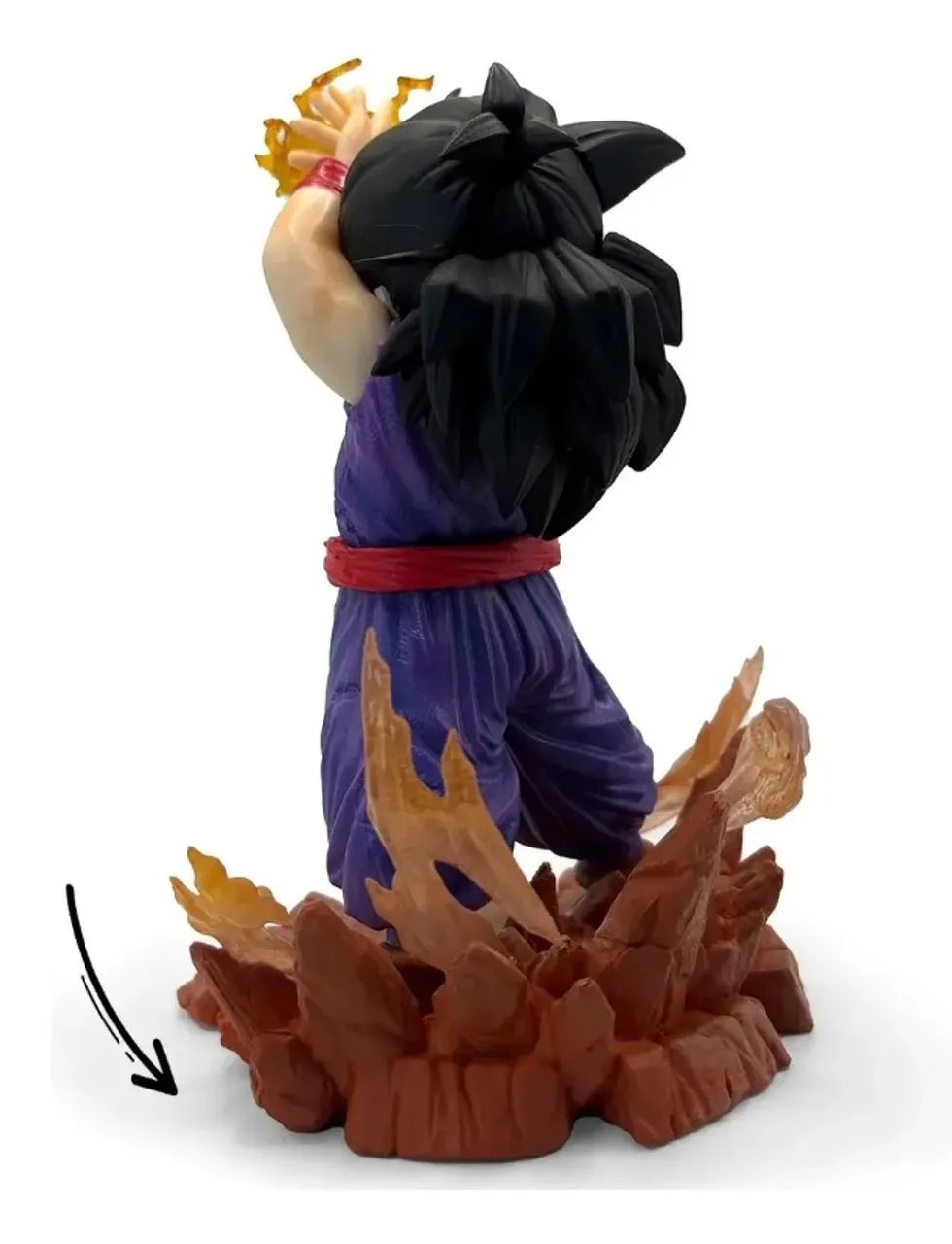 Figura De Ação Gohan masenko Dragon Ball Z - 18 cm - Foto 3