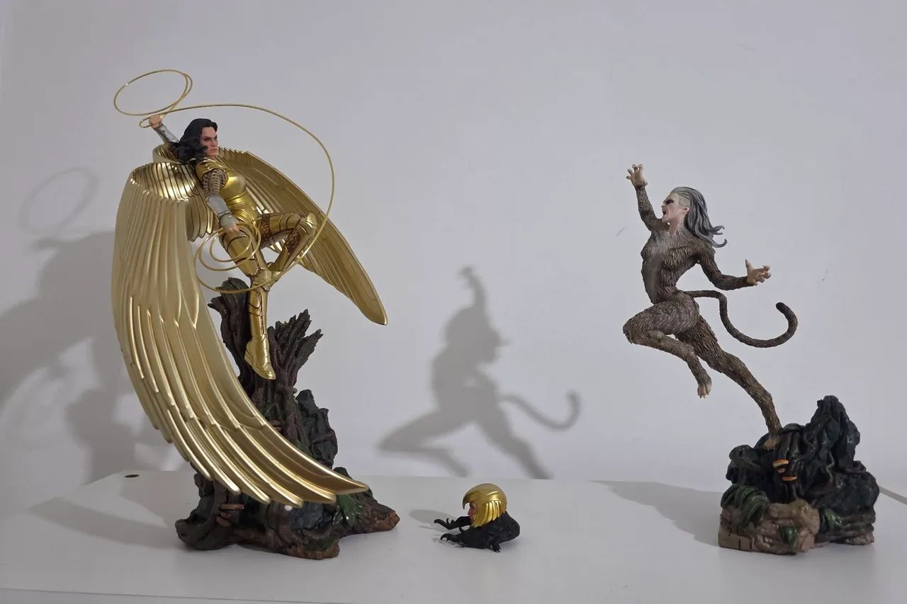 Wonder Woman + Cheetah WW84 Iron Studios - Foto 3