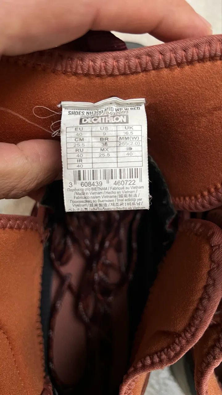 Bota Quechua NH300 número 38  - Foto 4