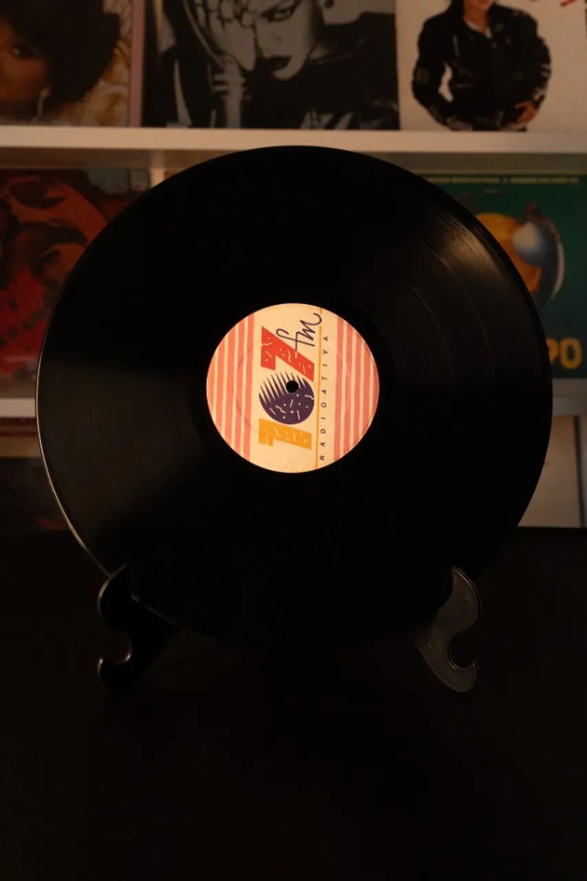 Lp Vinil 107 FM Radioativa - 1990 - Foto 4