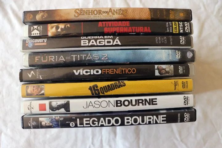 Lote filmes DVD