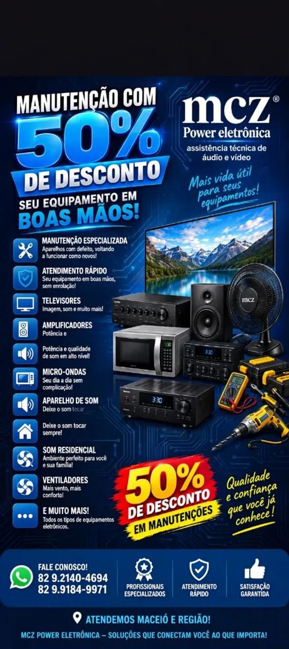Mcz Power eletrônica 