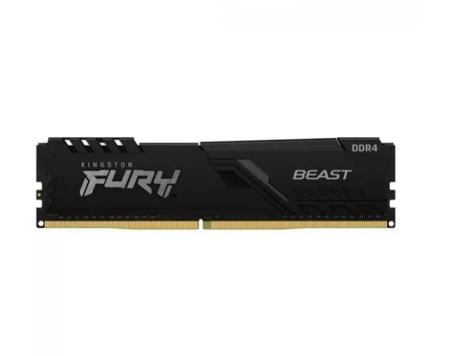Memória DDR4 Kingston Fury Beast, 8GB, 3200MHz, Black, KF432C16BB/8