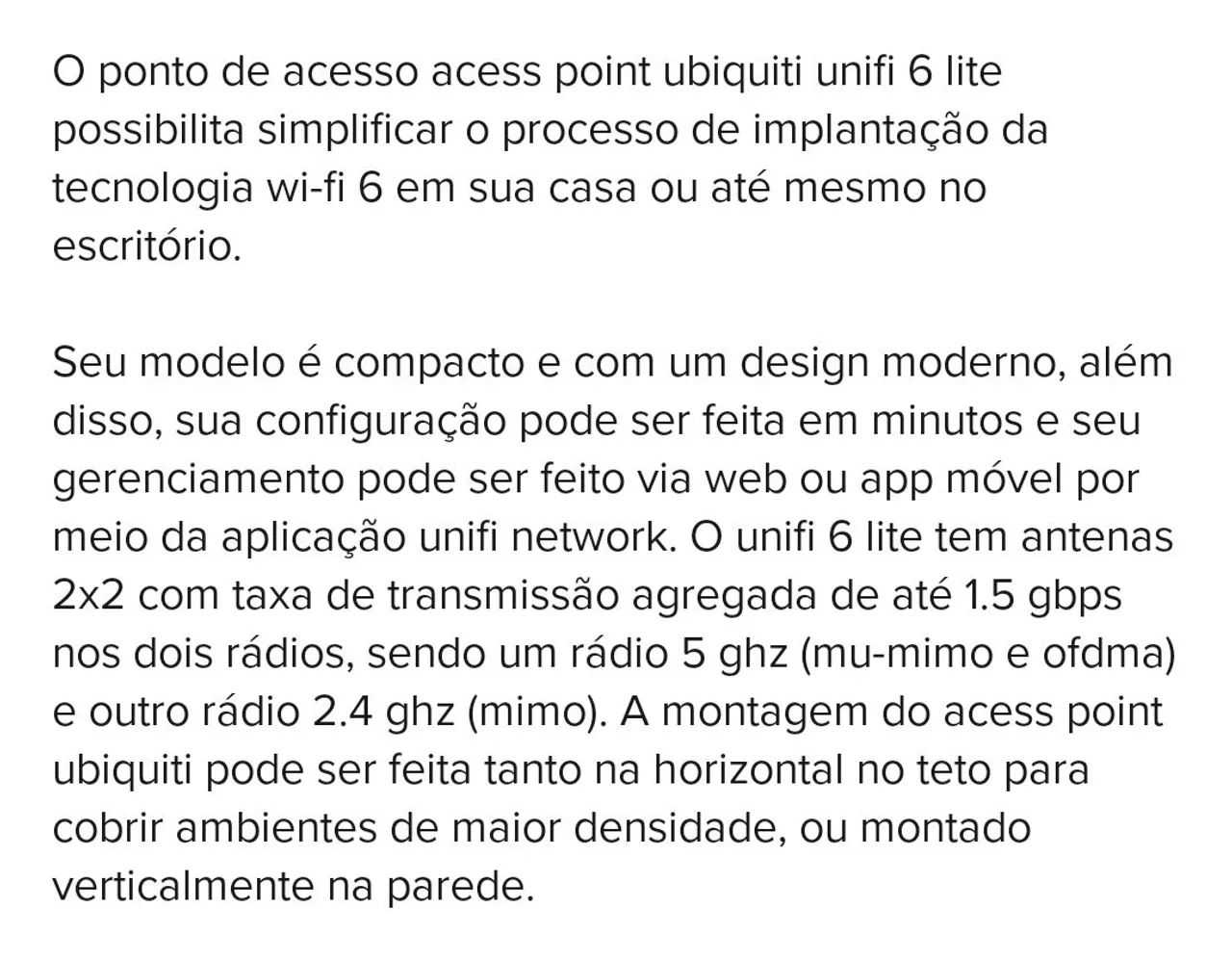 AP UNIFI U6 lite - Foto 4