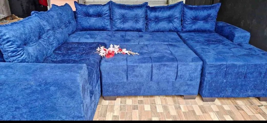 SOFA DE CANTO LUXUOSO 7 LUGARES  - Foto 3