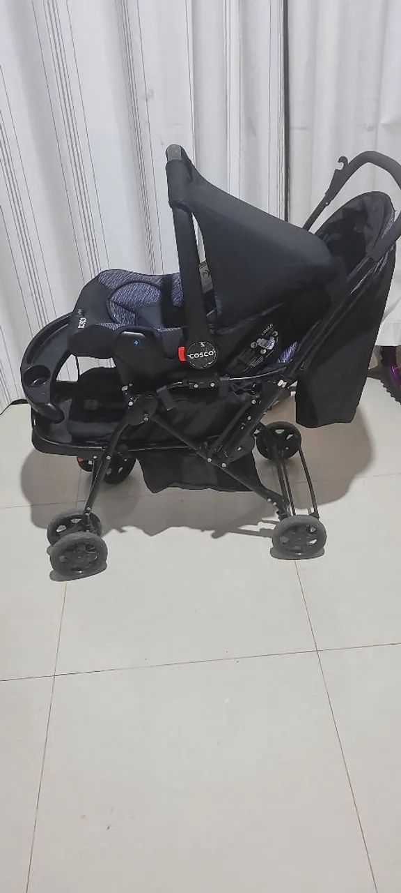 CARRINHO DE BEBÊ COM BEBÊ CONFORTO COSCO - Foto 3