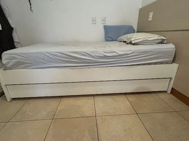 Base de cama com colchão  - Foto 3