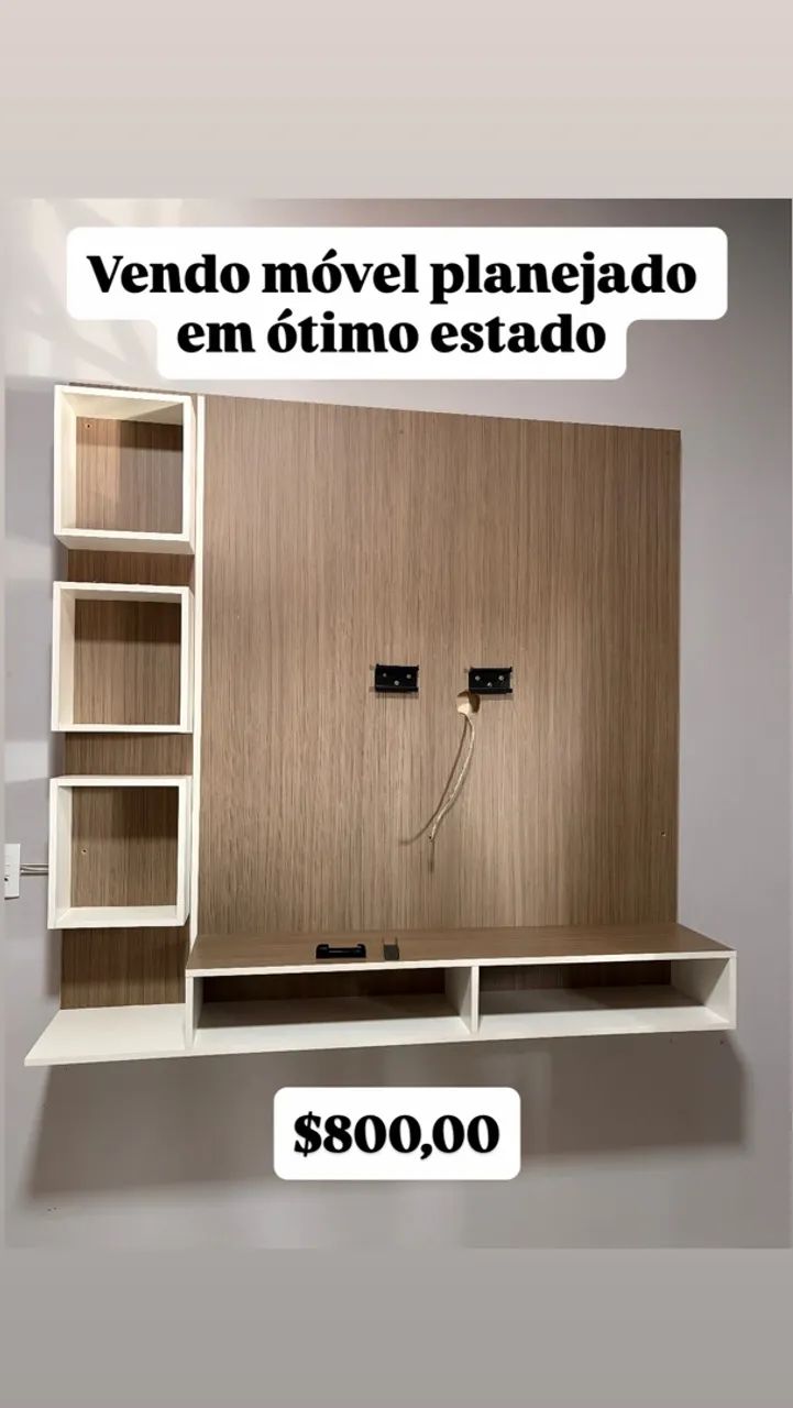 Painel para TV 55 polegadas MDF
