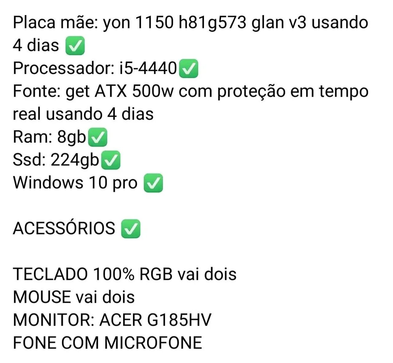 Vendo Pc gamer completo - Foto 2