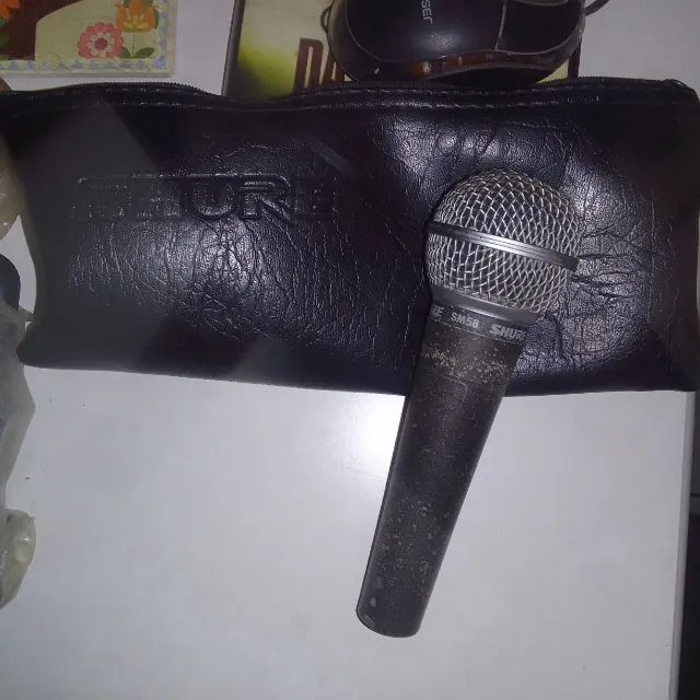 MICROFONE SHURE MS-58, R$ 570,00 - Foto 2