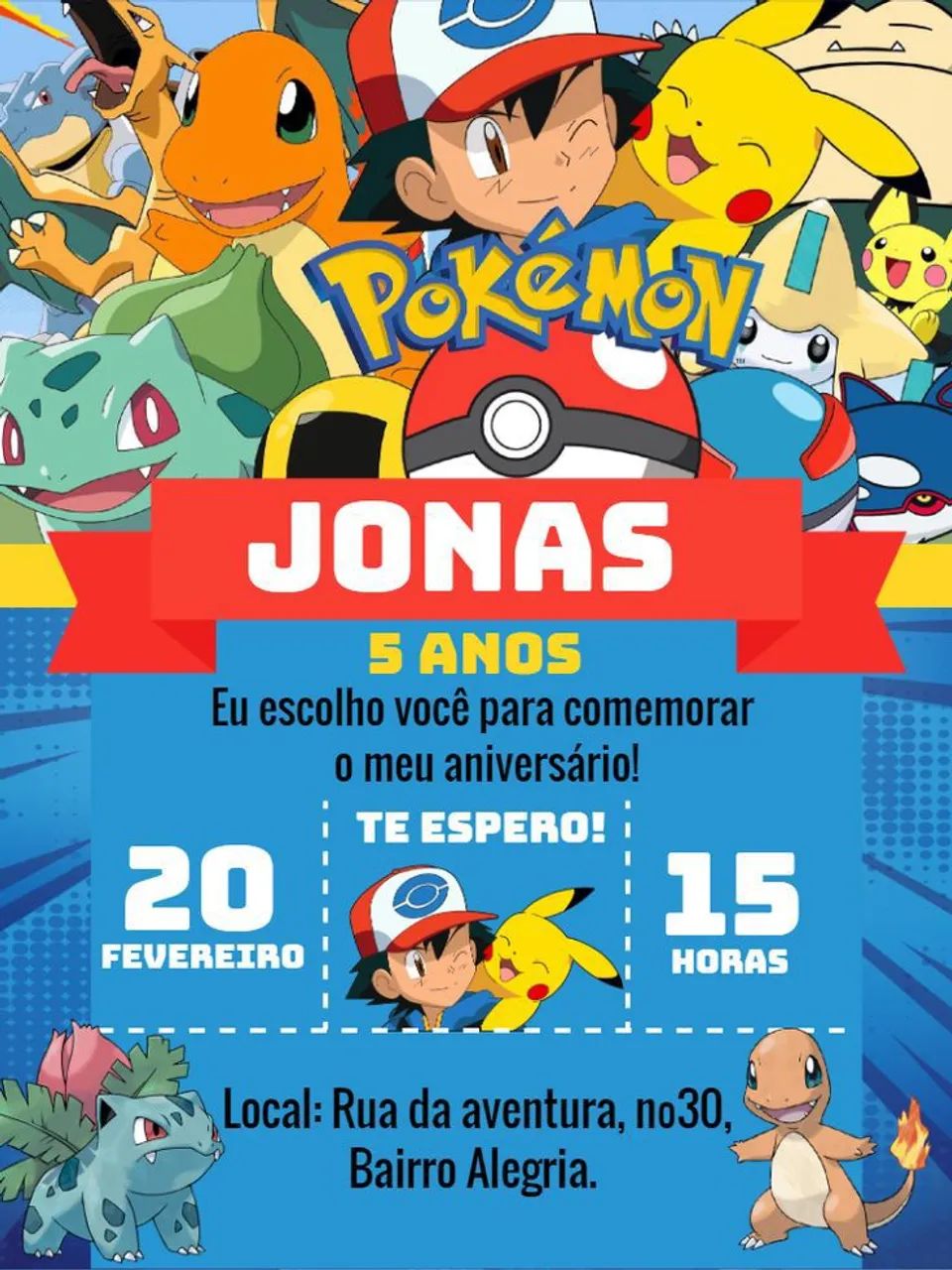 Convites de Aniversário Personalizados<br> - Foto 5