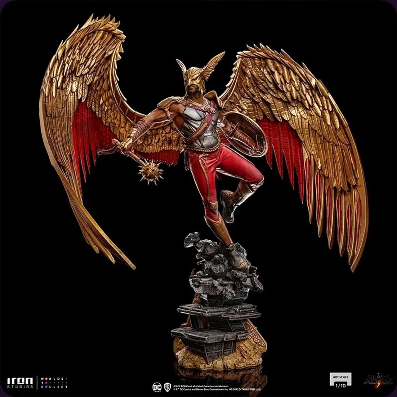 Hawkman (gavião negro) Iron Studios 