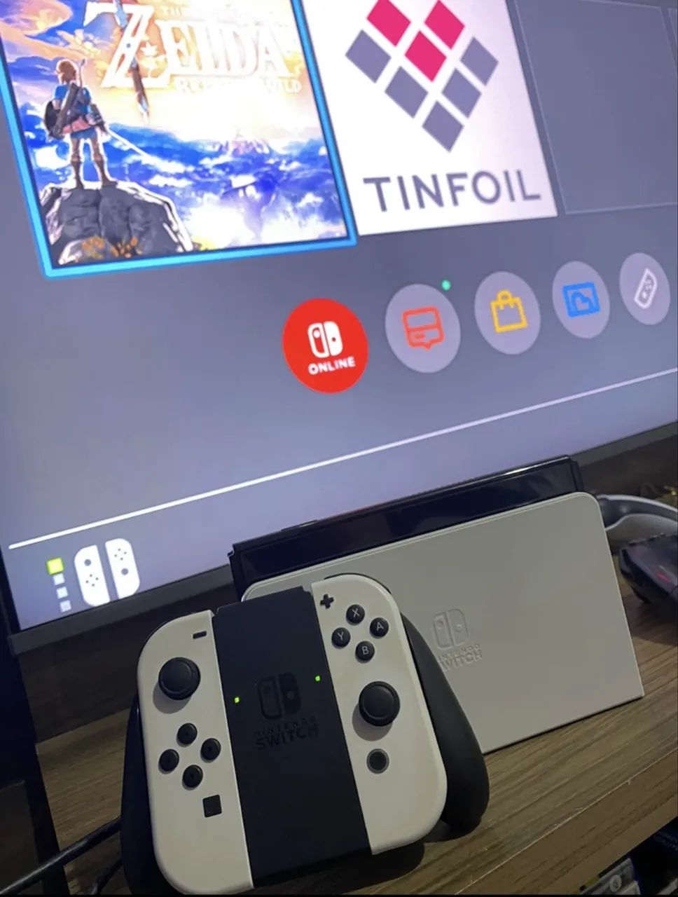 Nintendo Switch Oled desbloqueado  - Foto 3