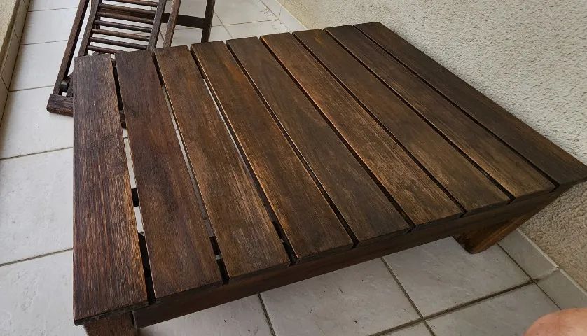 Mesa de Centro Tok&Stok Madeira - Foto 2