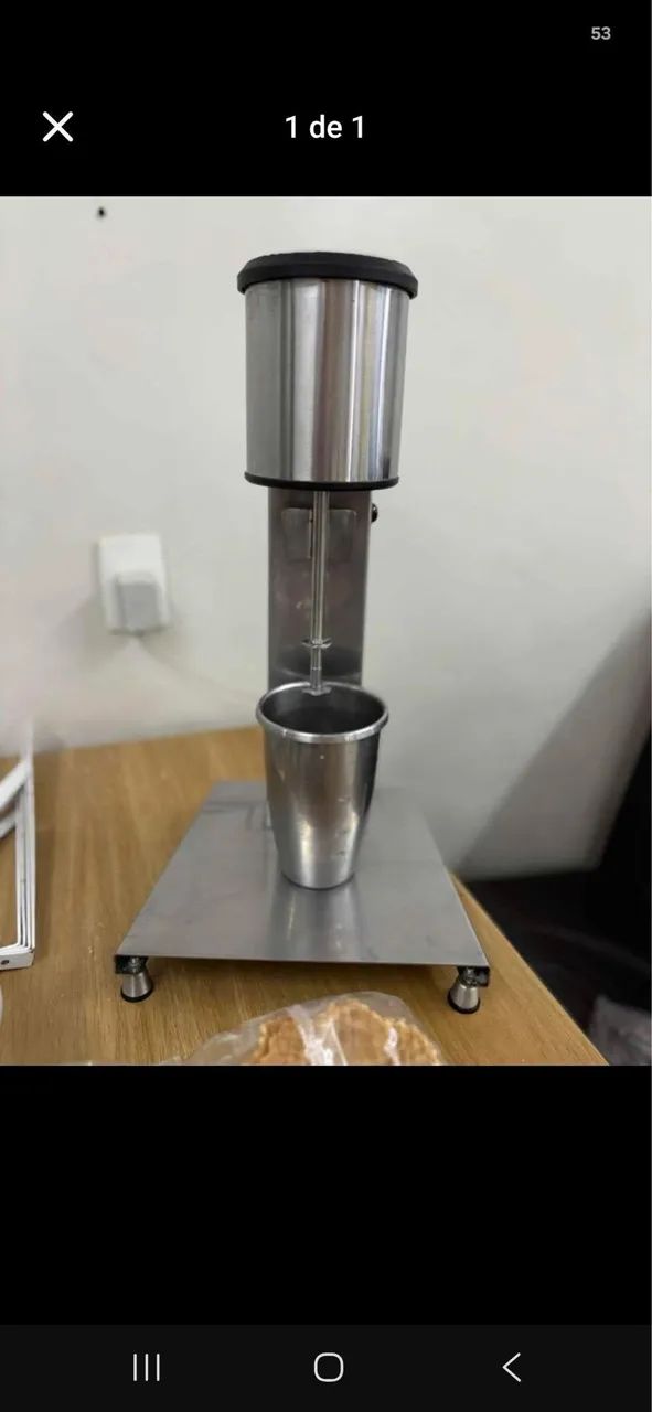 Batedor de milk shake