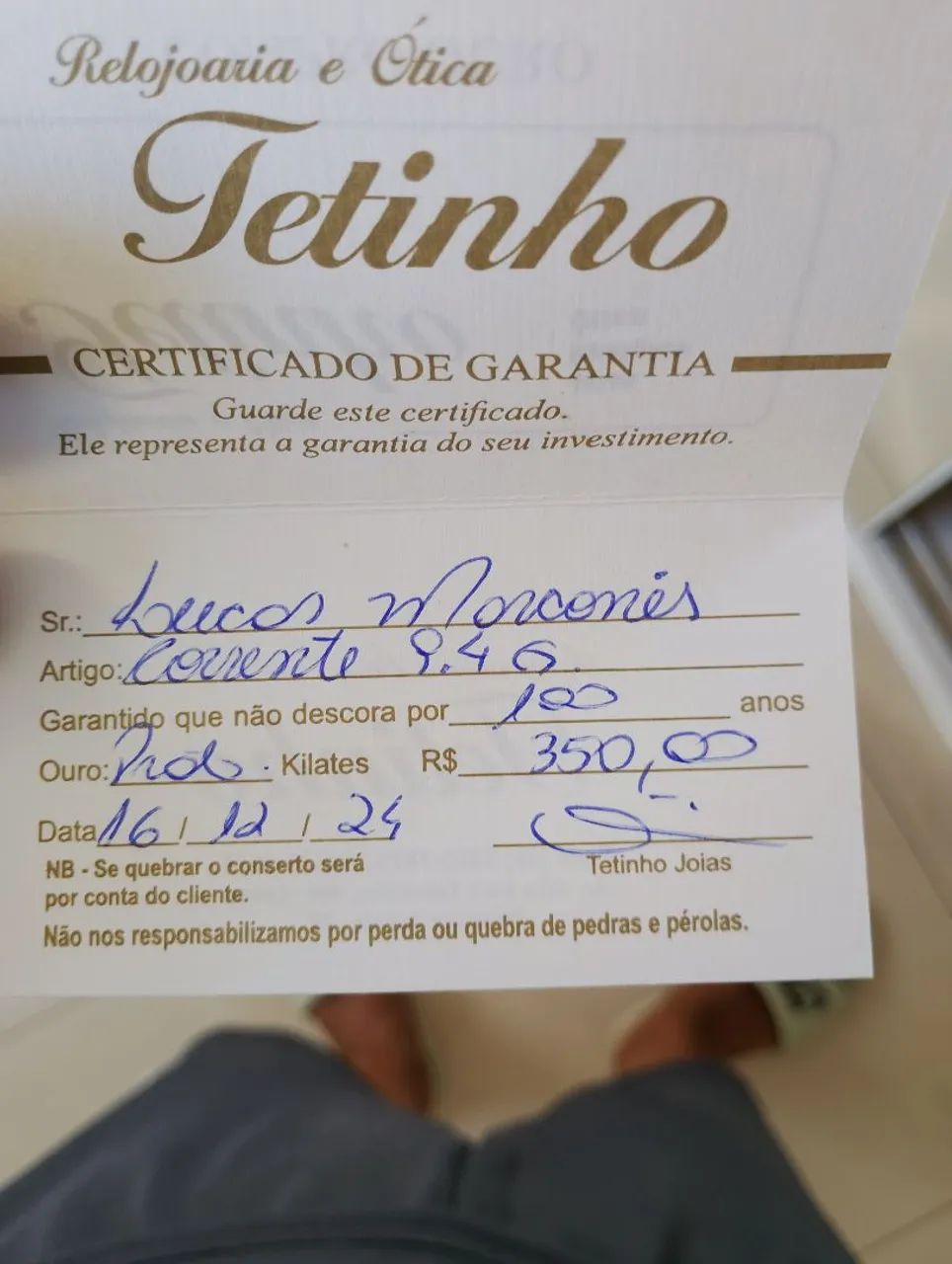 Corrente de prata  - Foto 4