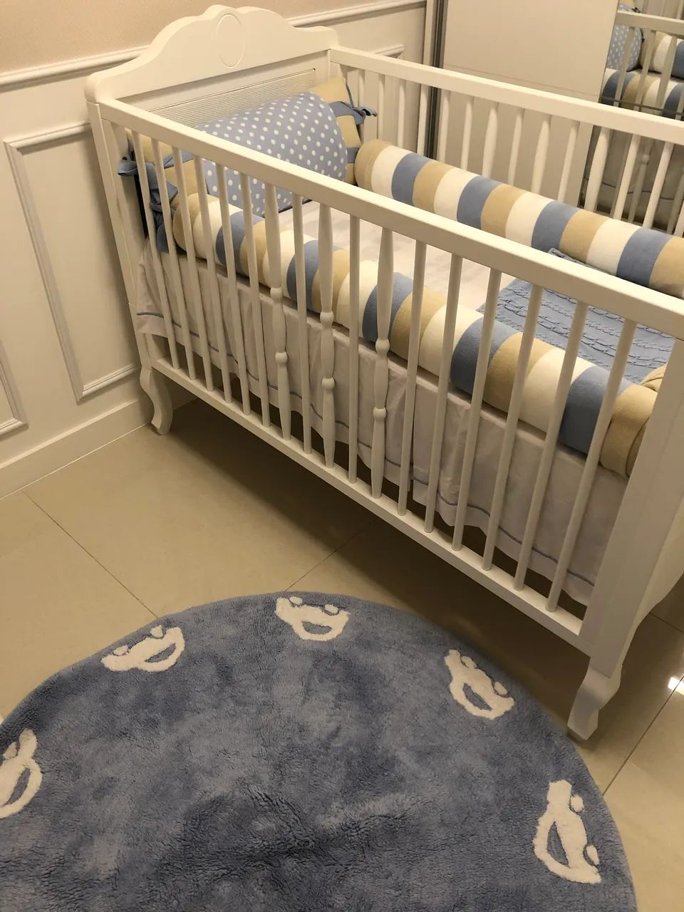 Vendo Berço LR Chamont branco - Foto 2