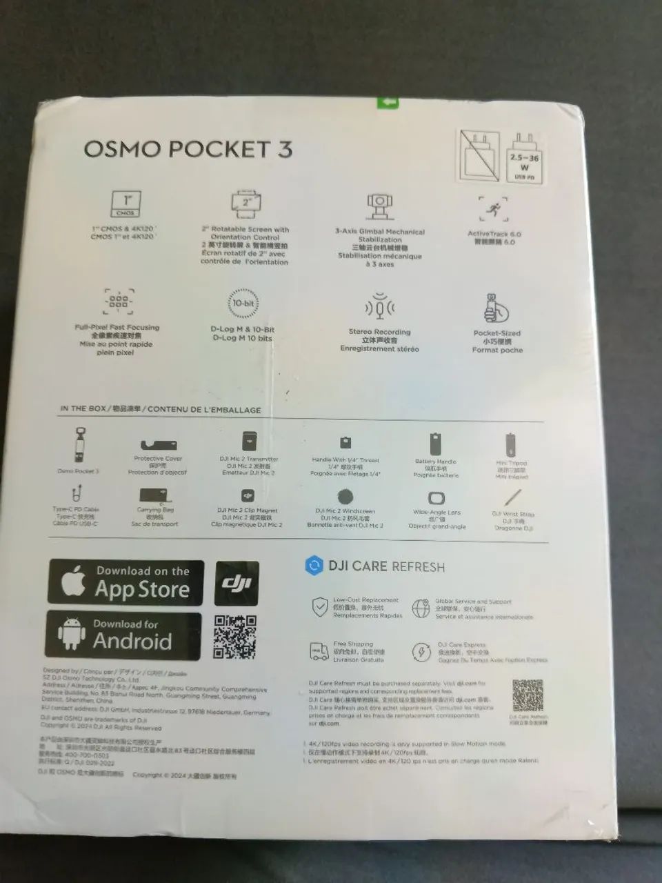 Câmera Dji osmo pocket 3  - Foto 2