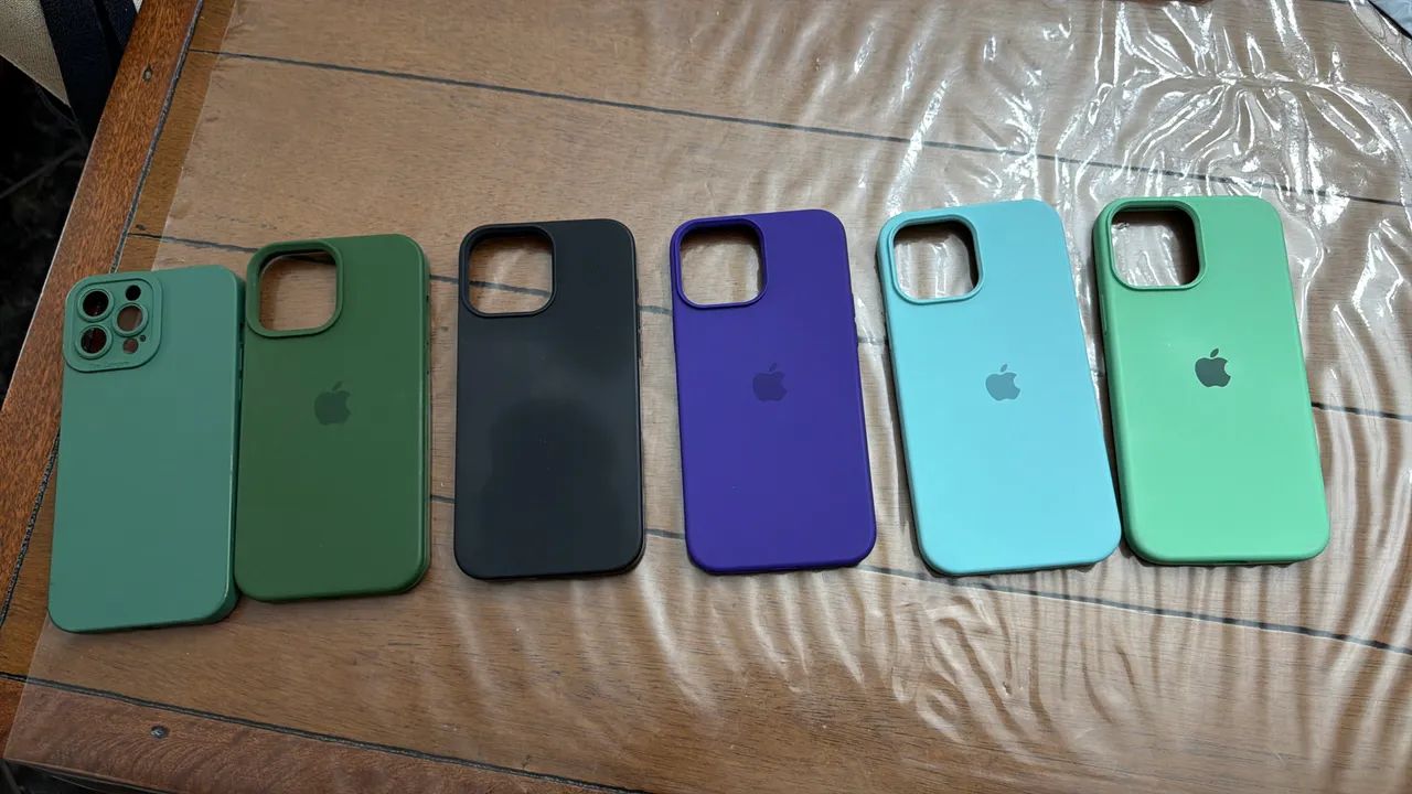 Cases capas iPhone 13 Pro Max usadas leia anúncio  - Foto 3