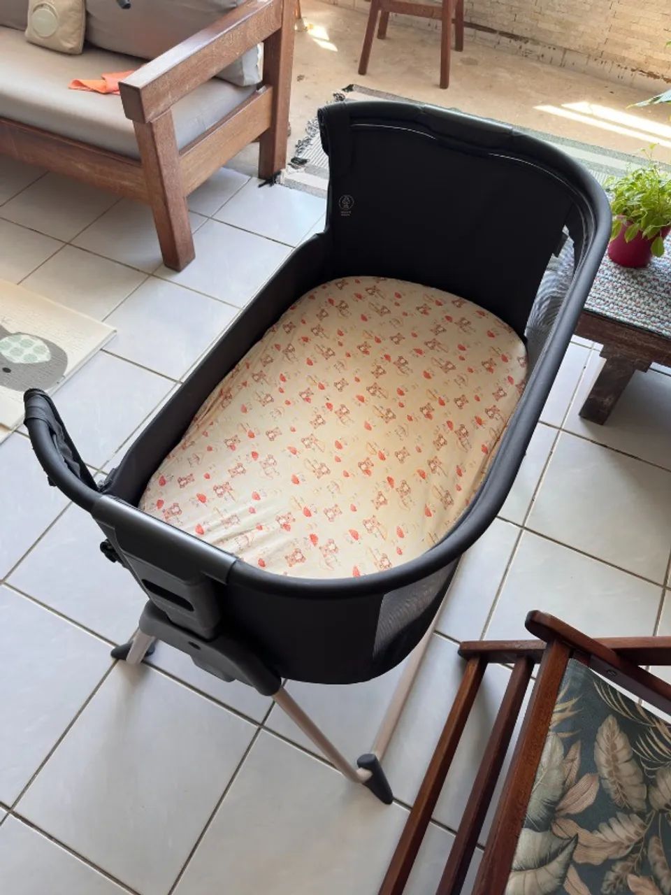Berço Co-Bed Maxi-Cosi, Tori, 0 a 9Kg, Beyond Graphite - Foto 5